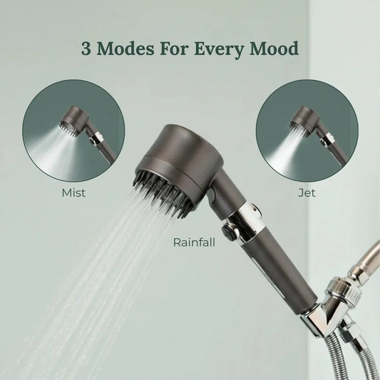 THE FILTERED SHOWERHEAD
