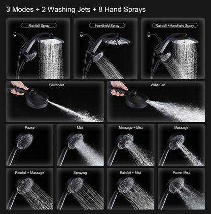 High Pressure Rain Shower Head