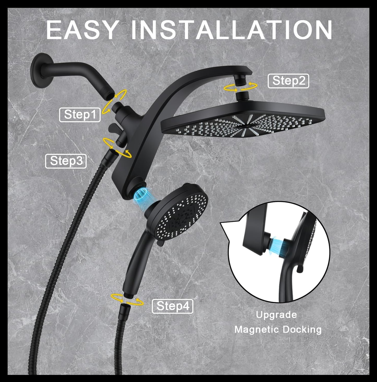 High Pressure Rain Shower Head