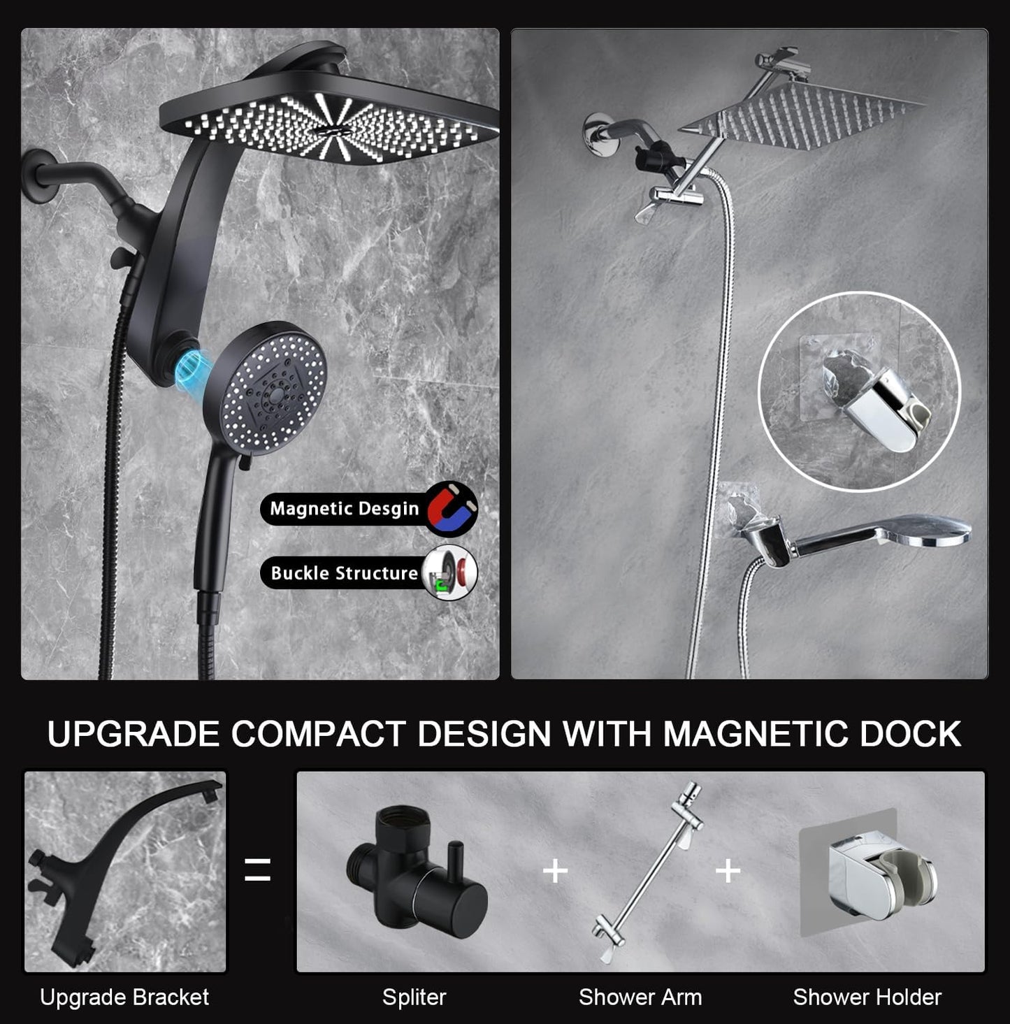 High Pressure Rain Shower Head